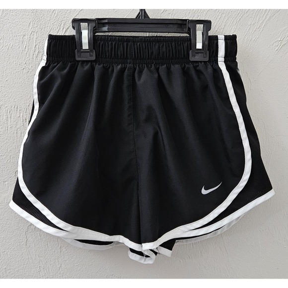 Nike Pants - Nike Dri Fit Running Shorts Black White Lined Women's Size Extra Small 3" Inseam